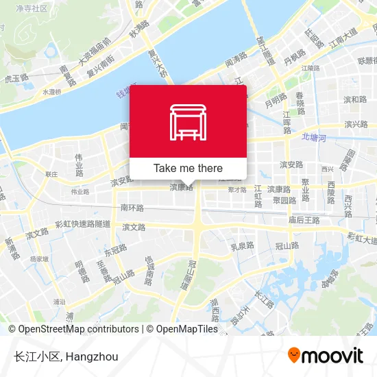 长江小区 map