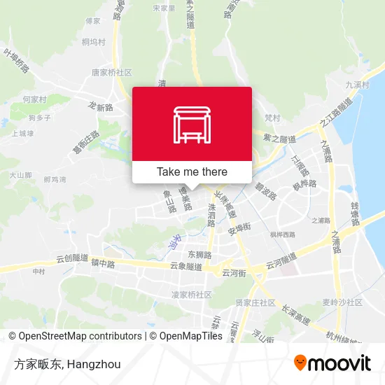 方家畈东 map