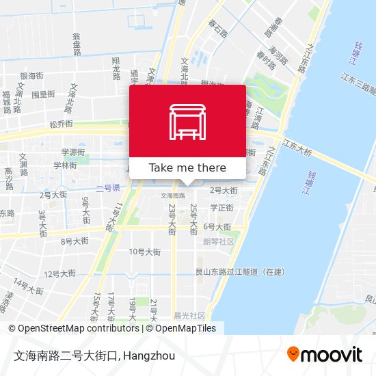 文海南路二号大街口 map