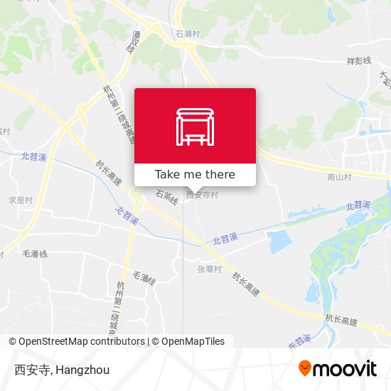 西安寺 map