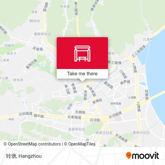 转塘 map