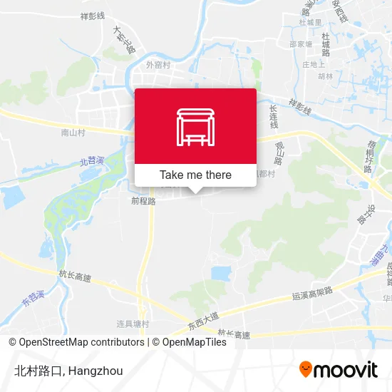 北村路口 map