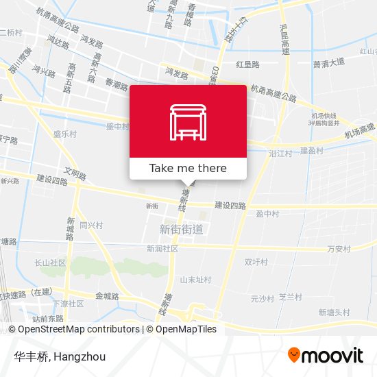 华丰桥 map