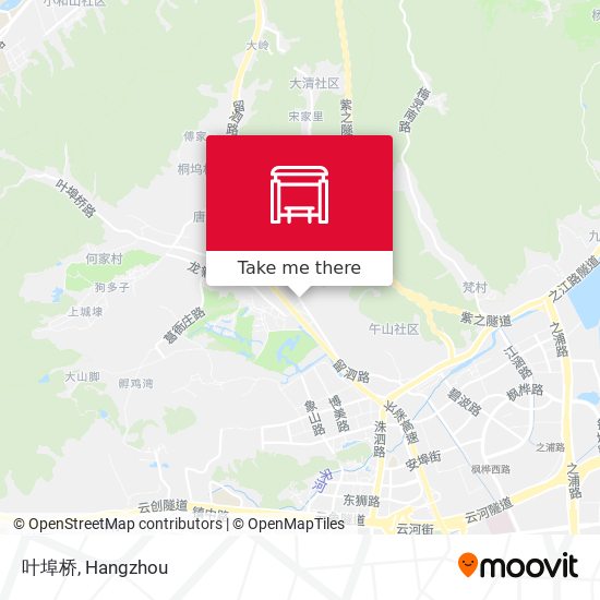 叶埠桥 map