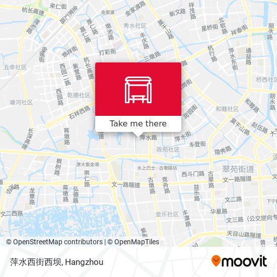 萍水西街西坝 map