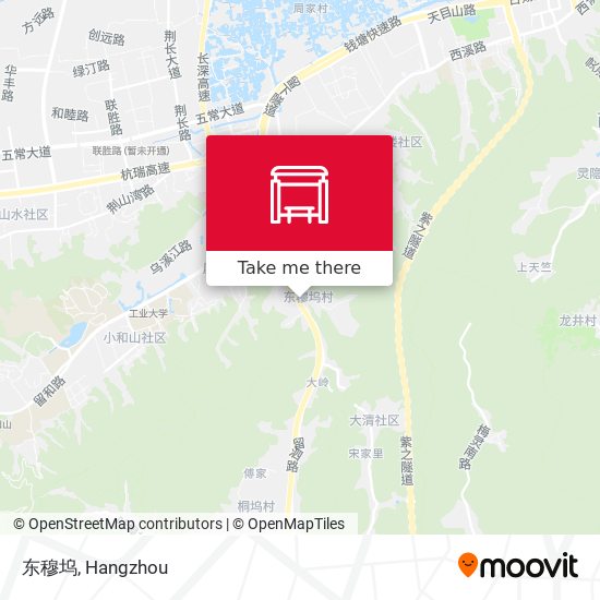 东穆坞 map