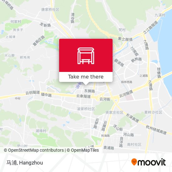 马浦 map