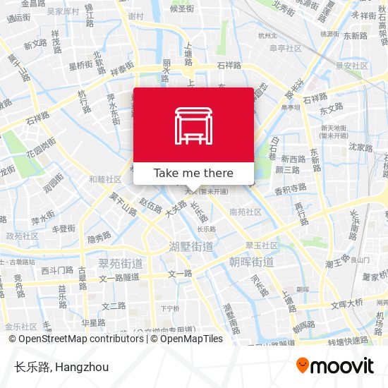 长乐路 map