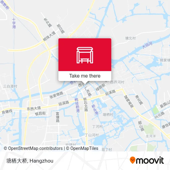 塘栖大桥 map