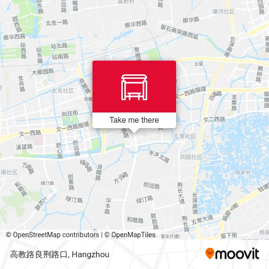 高教路良荆路口 map