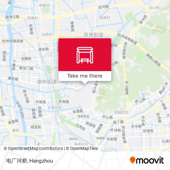 电厂河桥 map