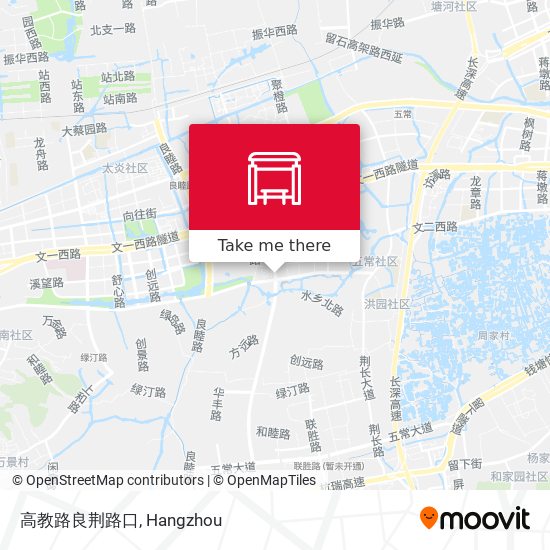 高教路良荆路口 map