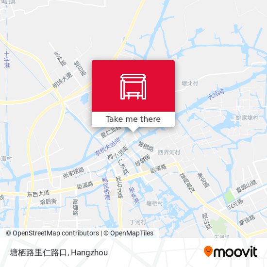 塘栖路里仁路口 map