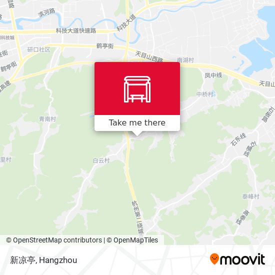 新凉亭 map