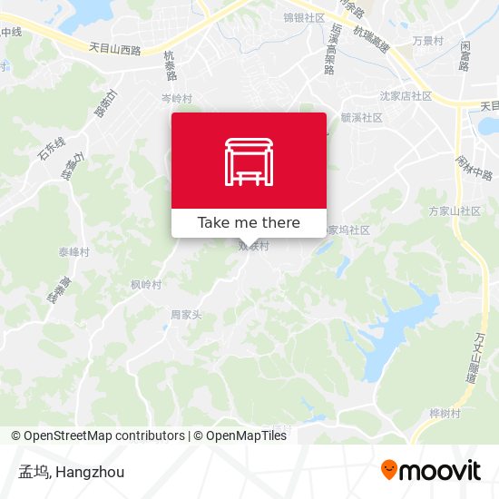 孟坞 map