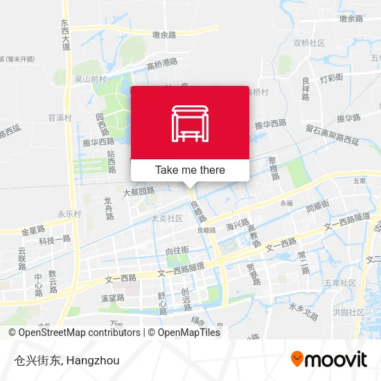 仓兴街东 map