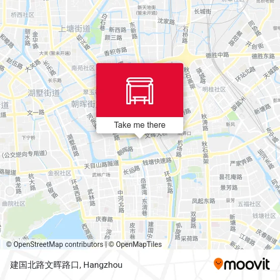 建国北路文晖路口 map