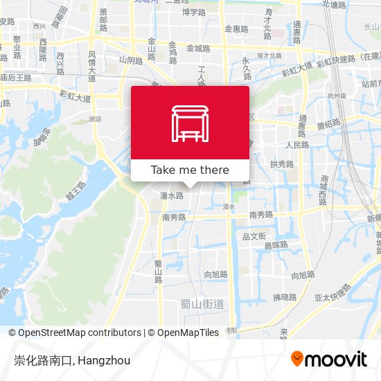 崇化路南口 map