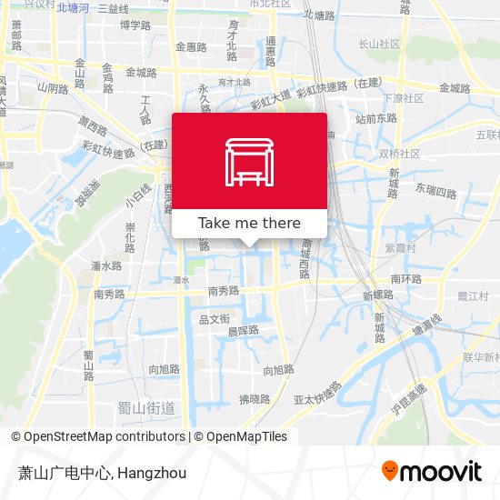 萧山广电中心 map