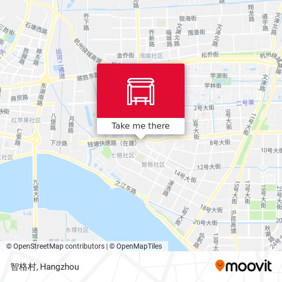 智格村 map