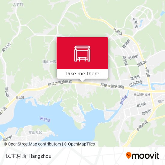 民主村西 map
