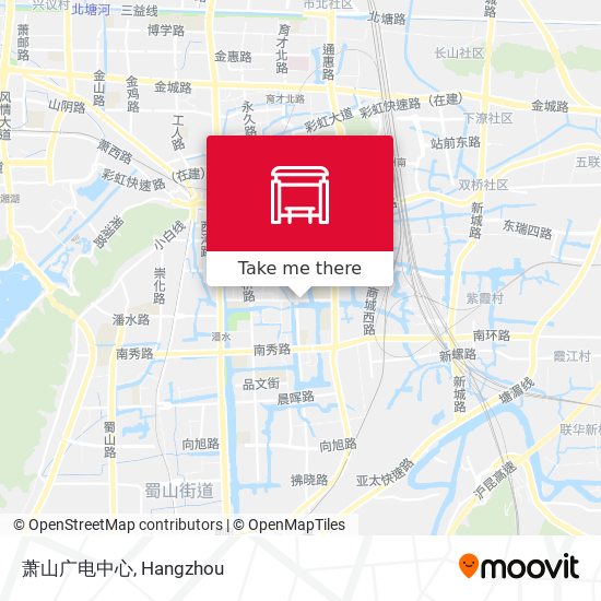 萧山广电中心 map