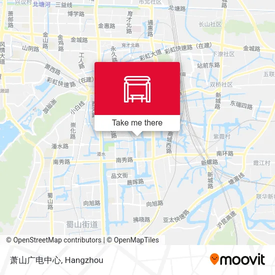 萧山广电中心 map