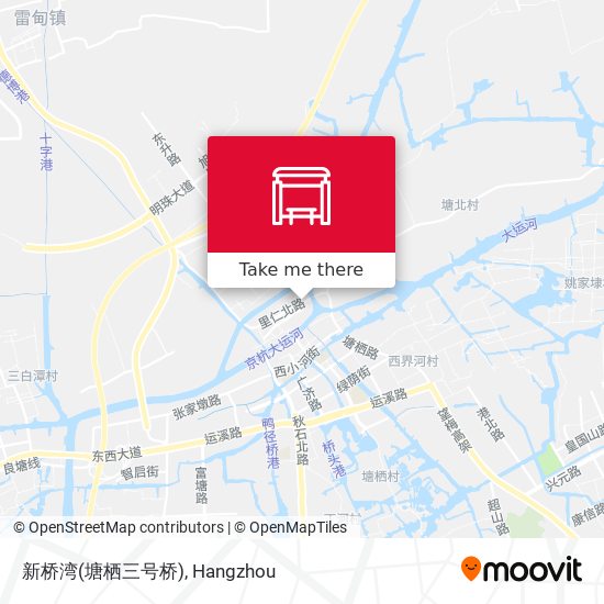 新桥湾(塘栖三号桥) map