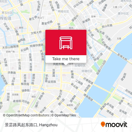 景昙路凤起东路口 map