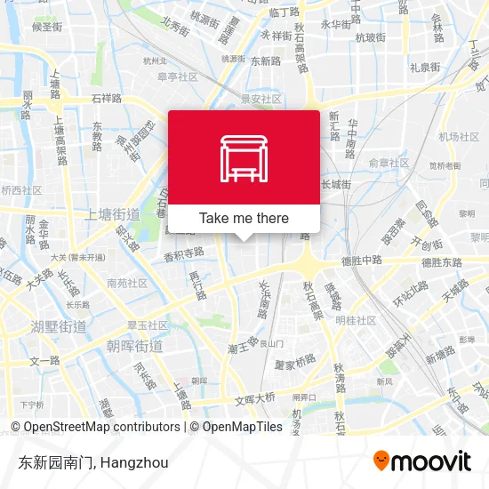 东新园南门 map