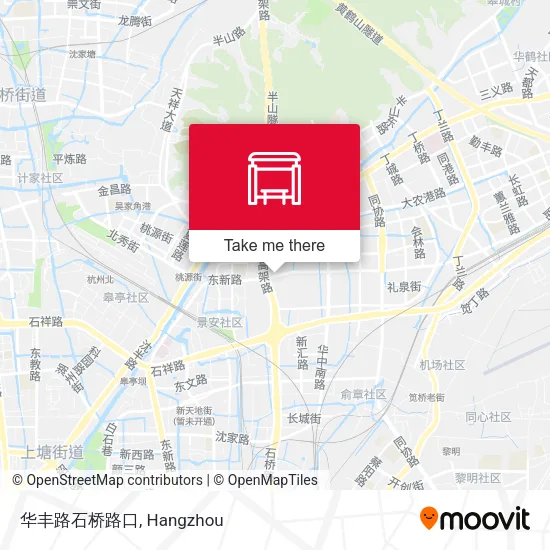 华丰路石桥路口 map