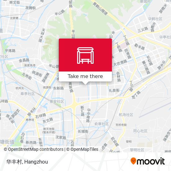 华丰村 map