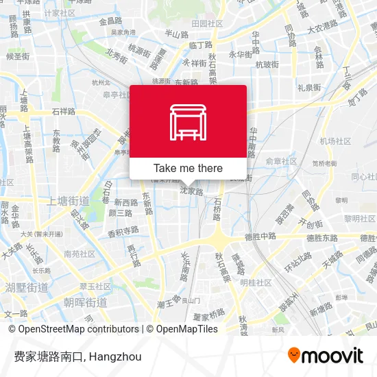 费家塘路南口 map
