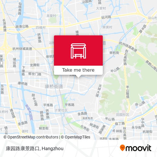 康园路康景路口 map
