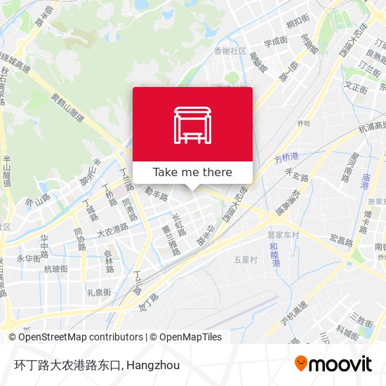 环丁路大农港路东口 map