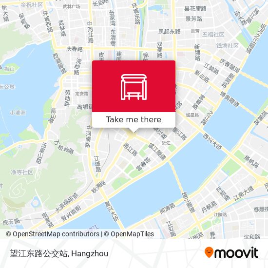 望江东路公交站 map