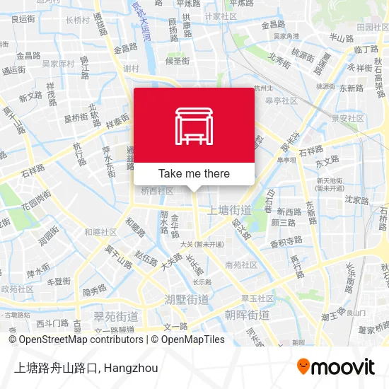 上塘路舟山路口 map