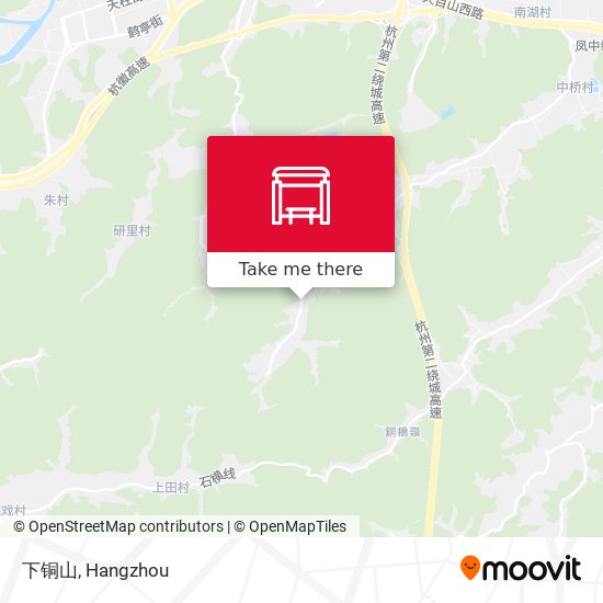 下铜山 map
