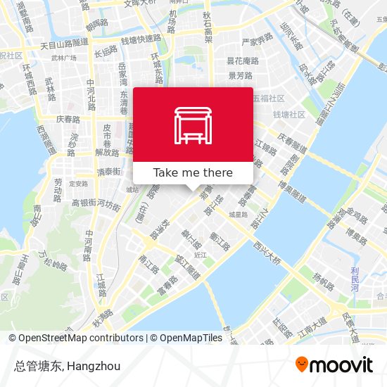 总管塘东 map