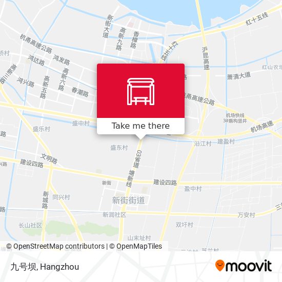 九号坝 map