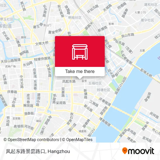 凤起东路景昙路口 map