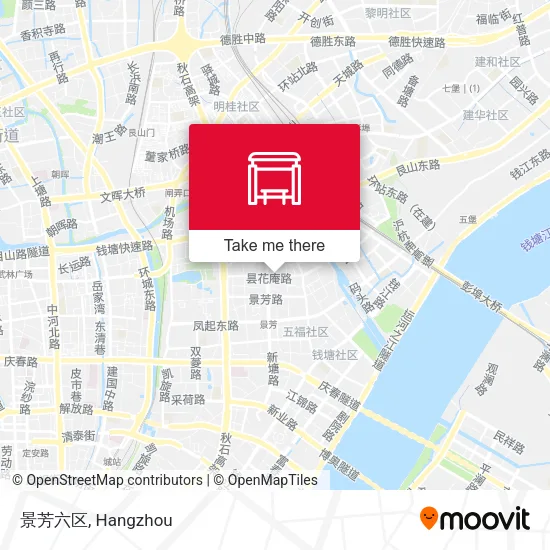 景芳六区 map