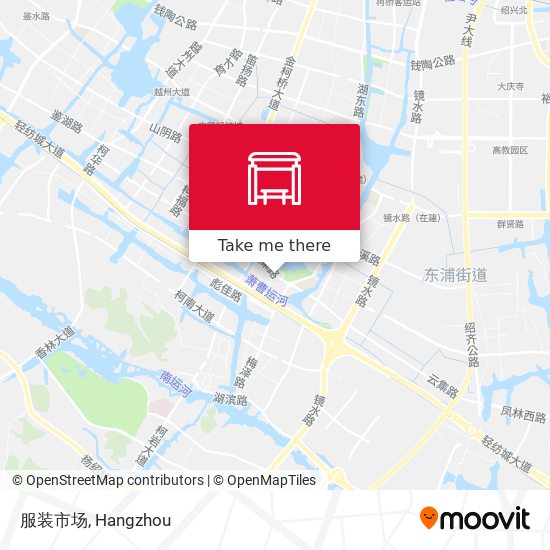 服装市场 map