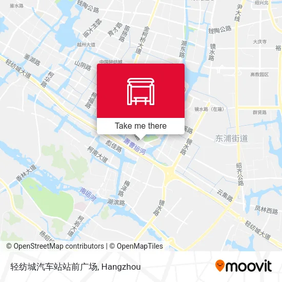 轻纺城汽车站站前广场 map