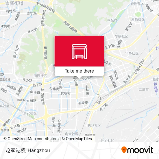 赵家港桥 map