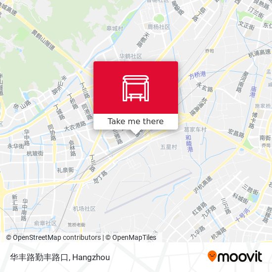 华丰路勤丰路口 map