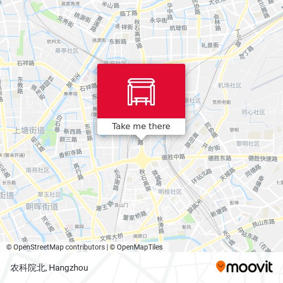 农科院北 map