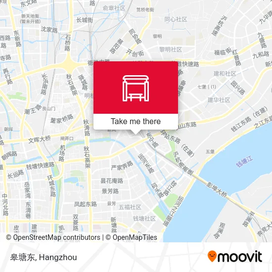 皋塘东 map
