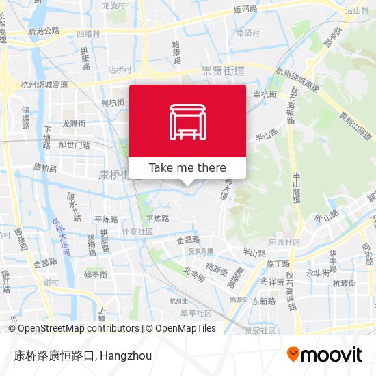 康桥路康恒路口 map