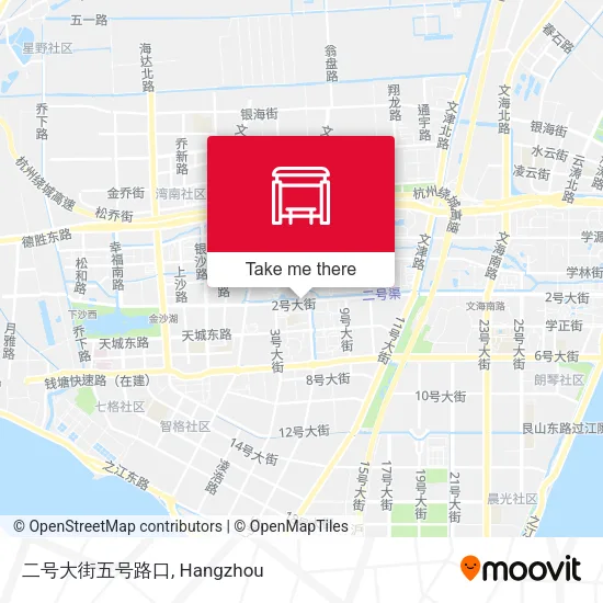 二号大街五号路口 map